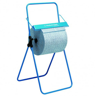 Porta Bobinas Fijo de Suelo Azul 