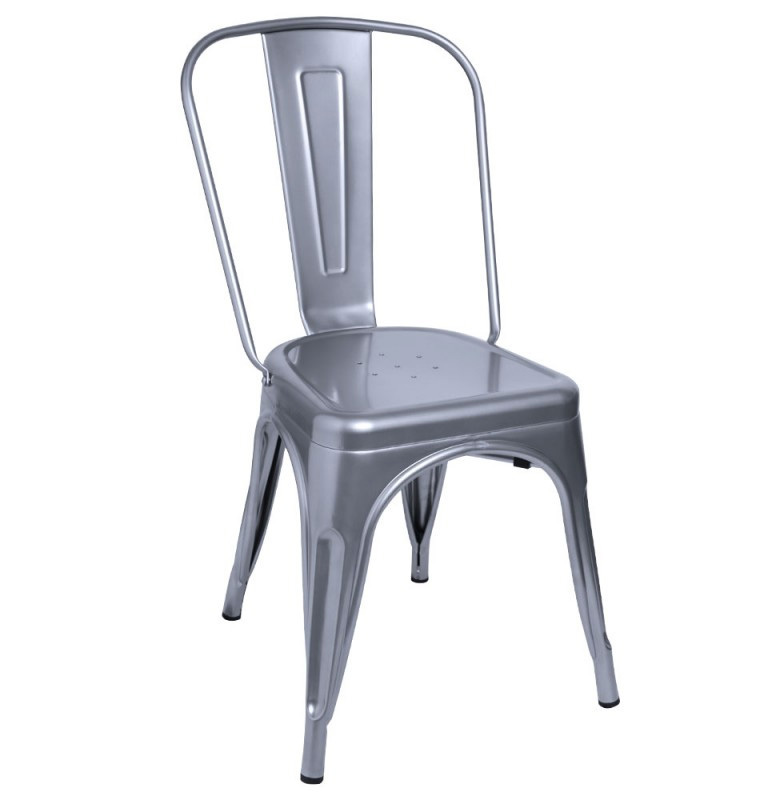 Silla Meyer Réplica en Acero Reforzado Lacado 48 x 45 x 86 cm 