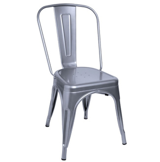 Silla Meyer Réplica en Acero Reforzado Lacado 48 x 45 x 86 cm 