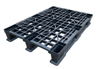 Palet Plástico Usado Encajable 80x120 con Patines 