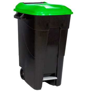 Contenedor de Reciclaje con Ruedas y Pedal 120 Litros Ref.4230