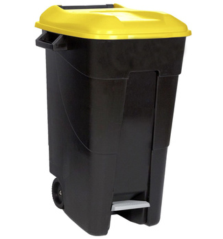 Contenedor de Reciclaje con Ruedas y Pedal 120 Litros Ref.4230