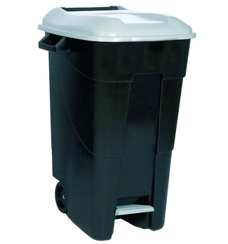 Contenedor de Reciclaje con Ruedas y Pedal 120 Litros Ref.4230
