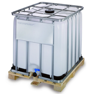 Contenedor IBC 1000 Lts Palet de Madera