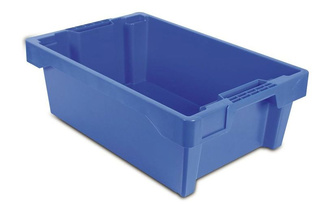 Caja Plastica Color Azul 40x60x20 Modelo 6420