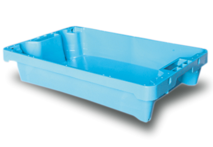Cubeta Pesca con Drenaje Apilable Azul 15 Litros Ref.2000
