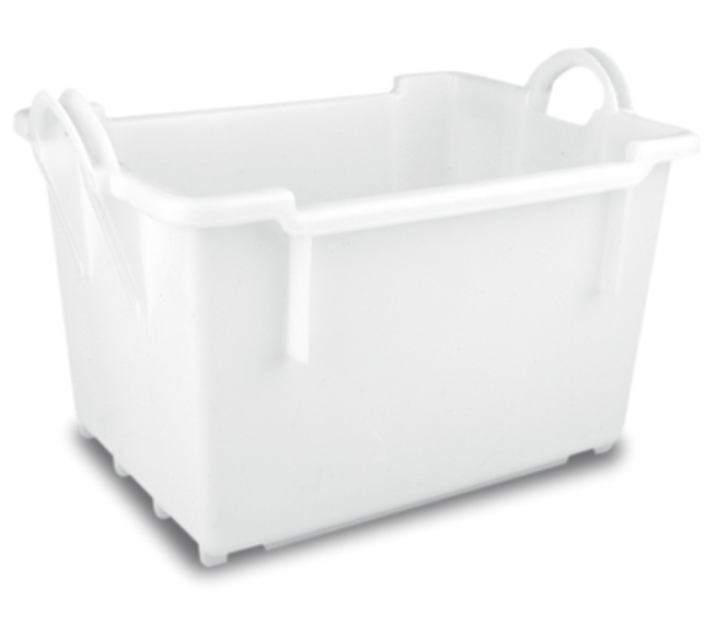 Cubeta Encajable Apilable 60 Litros Sólida Ref.1693