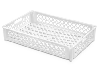 Cesta Calada 22 Litros Blanca Apilable Ref.1564