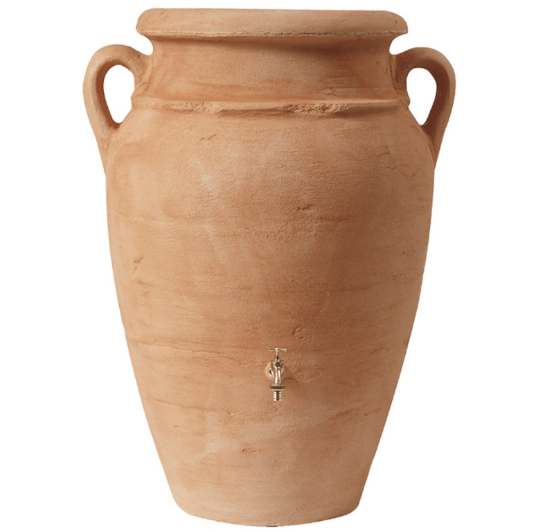 Depósito de Agua Lluvia Anfora Antique Terracota 