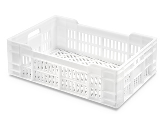 Cajón de Plastico Ranurado 600x400x200 Ref.1796