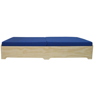 Pouf BOX con Cojín Dralón 80 x 200 x 39 cm 