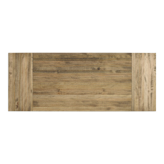 Cabecero 3 Partes Finas de Madera 60 x 150 cm Efecto Vintage