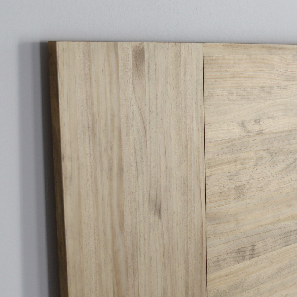 Cabecero 3 Partes de Madera 60 x 150 cm Efecto Vintage