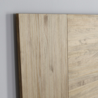 Cabecero 3 Partes de Madera 60 x 150 cm Efecto Vintage