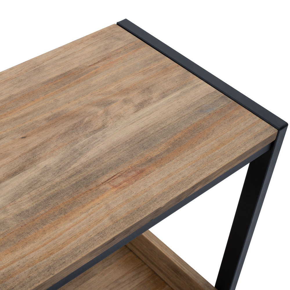 Consola con Bandeja de Madera iCub Industrial ECO Box Furniture 