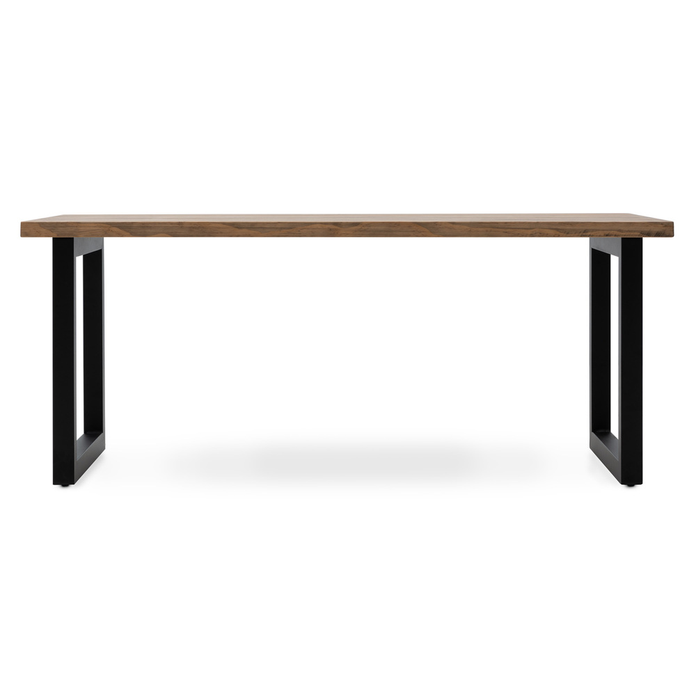 Mesa de Centro iCub Strong ECO Box Furniture Negro Efecto Vintage 