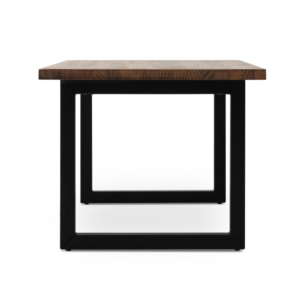 Mesa de Centro iCub Strong ECO Box Furniture Negro Efecto Vintage 