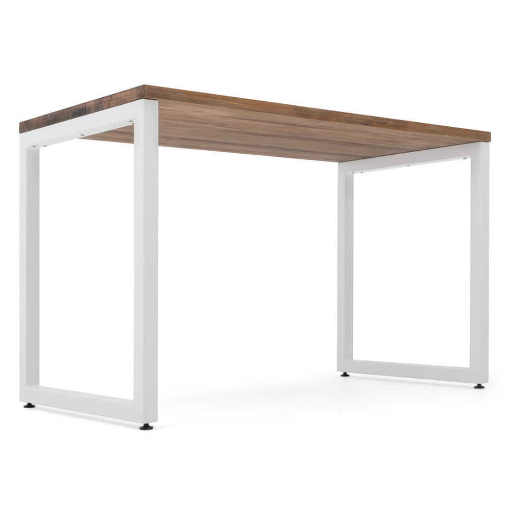 Mesa de Oficina iCub Strong Box Furniture Blanca Efecto Vintage