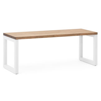 Banco iCub Strong ECO Industrial Blanco Efecto Vintage Box Furniture  