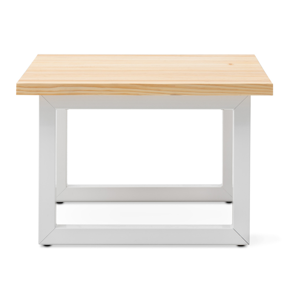 Mesa Auxiliar iCub Strong ECO Box Furniture Blanco Natural 