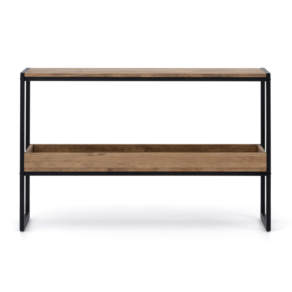 Consola con Bandeja de Madera iCub Industrial ECO Box Furniture 