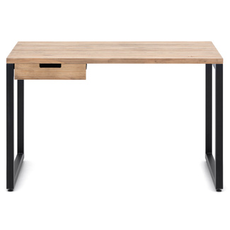Mesa iCub Strong ECO con Cajón Negro Efecto Vintage 