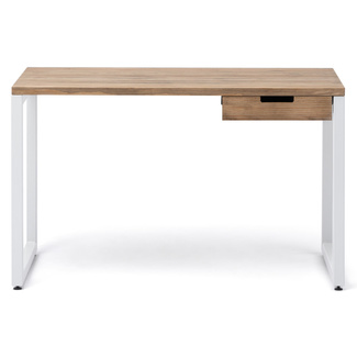 Mesa iCub Strong ECO con Cajón Blanco Efecto Vintage  