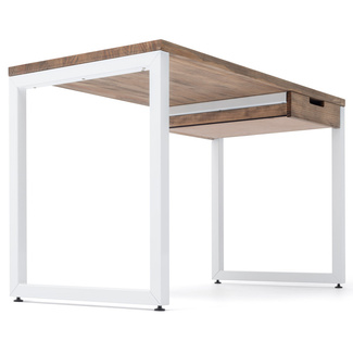 Mesa iCub Strong ECO con Cajón Blanco Efecto Vintage  