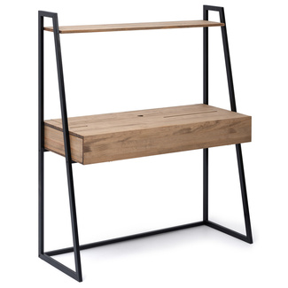 Tocador Industrial Negro Efecto Vintage