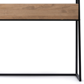 Tocador Industrial Negro Efecto Vintage