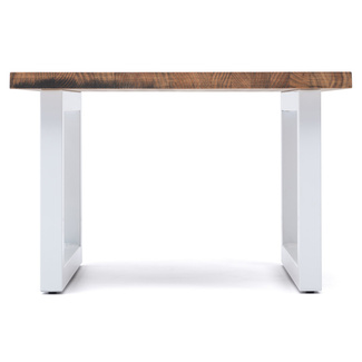 Mesa Auxiliar iCub Strong ECO Box Furniture Blanco Efecto Vintage 