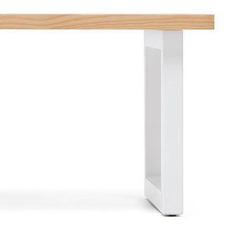 Mesa de Centro iCub Strong ECO Box Furniture Blanco Natural 