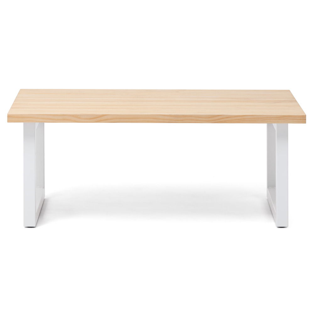 Mesa de Centro iCub Strong ECO Box Furniture Blanco Natural 