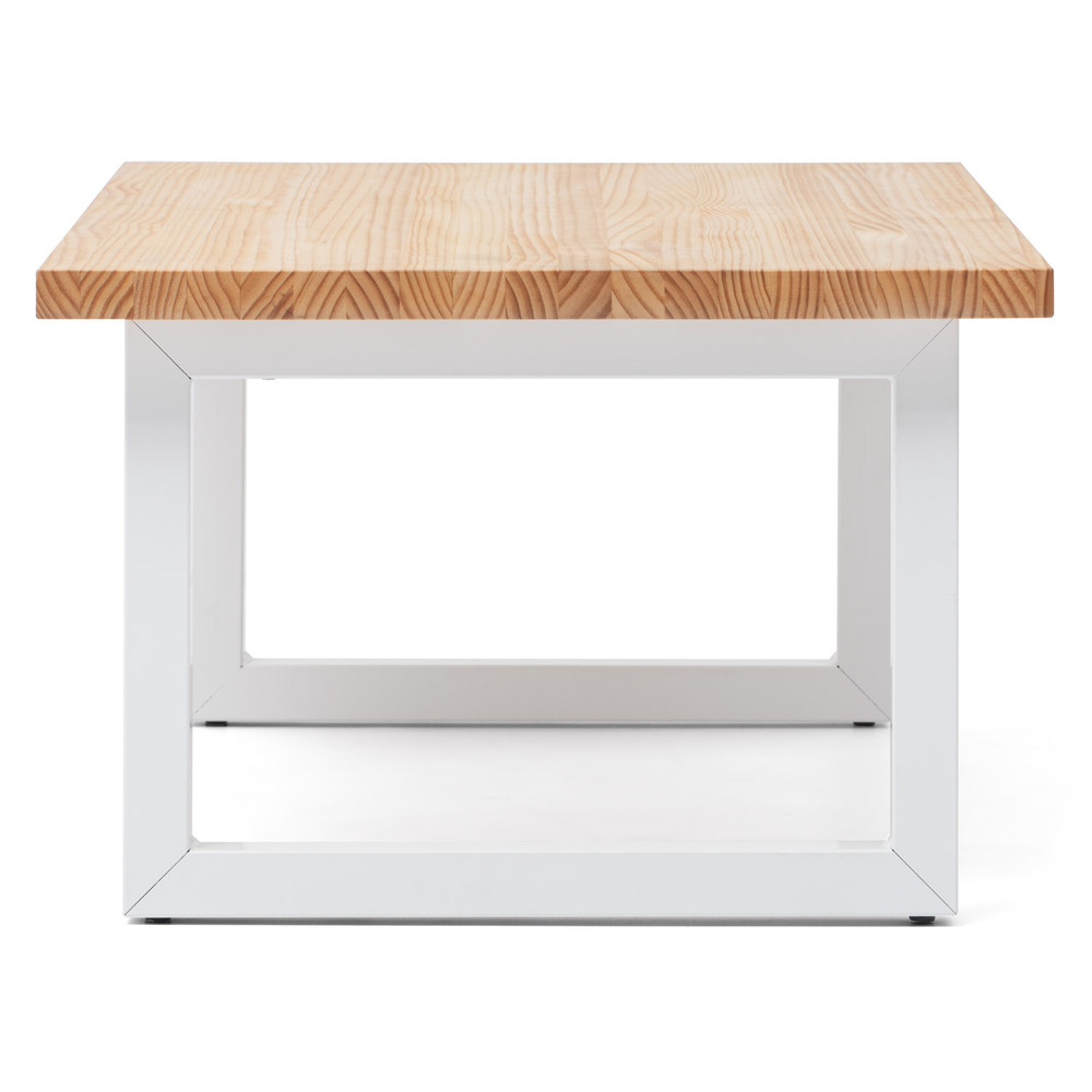 Mesa de Centro iCub Strong ECO Box Furniture Blanco Natural 