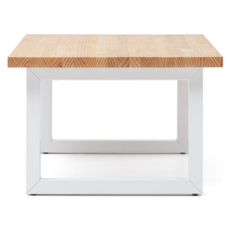 Mesa de Centro iCub Strong ECO Box Furniture Blanco Natural 
