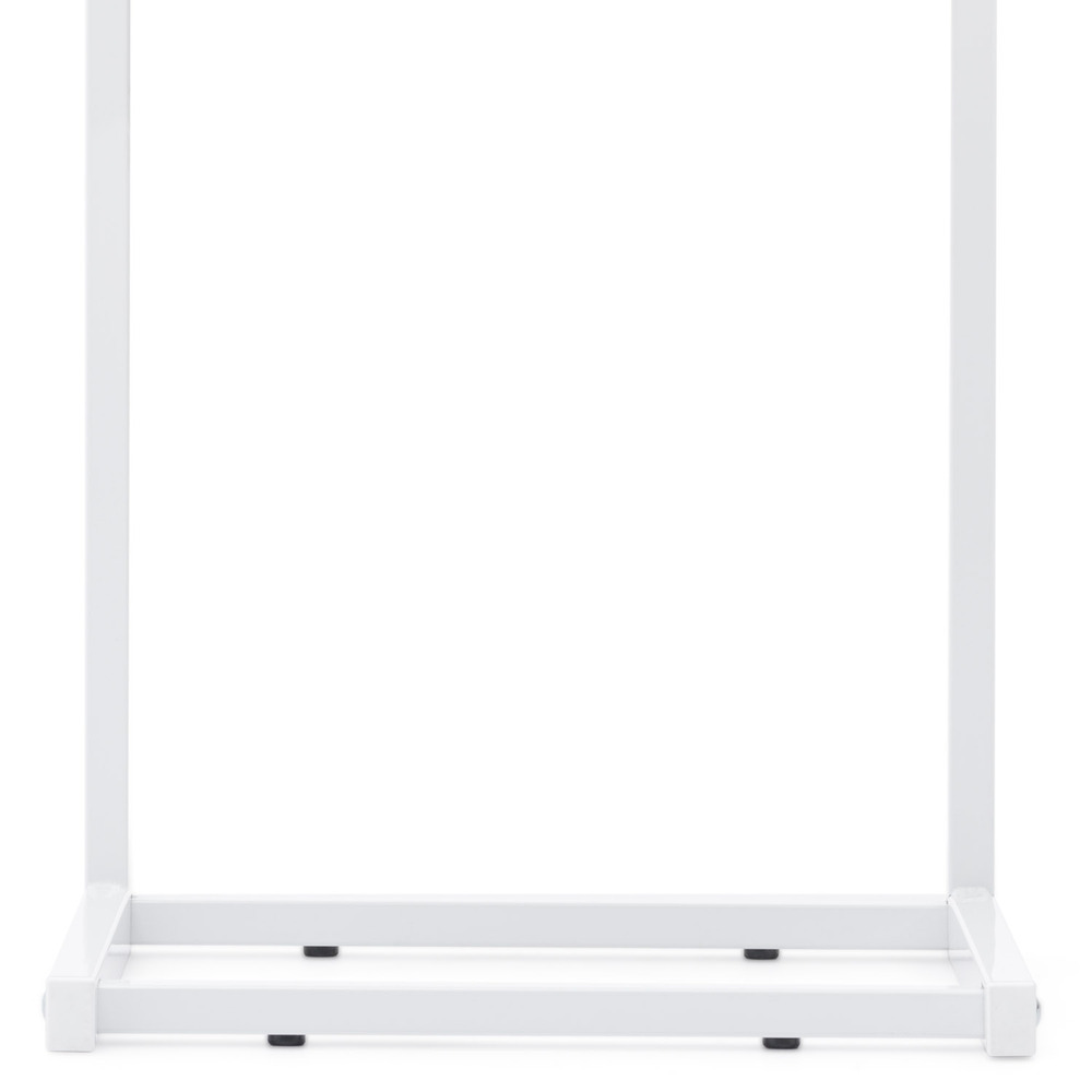 Mesita Ordenador Sofá ECO Industrial Blanco Efecto Vintage