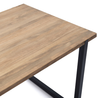 Mesa Industrial Sostenible Uley de Madera de Pino 