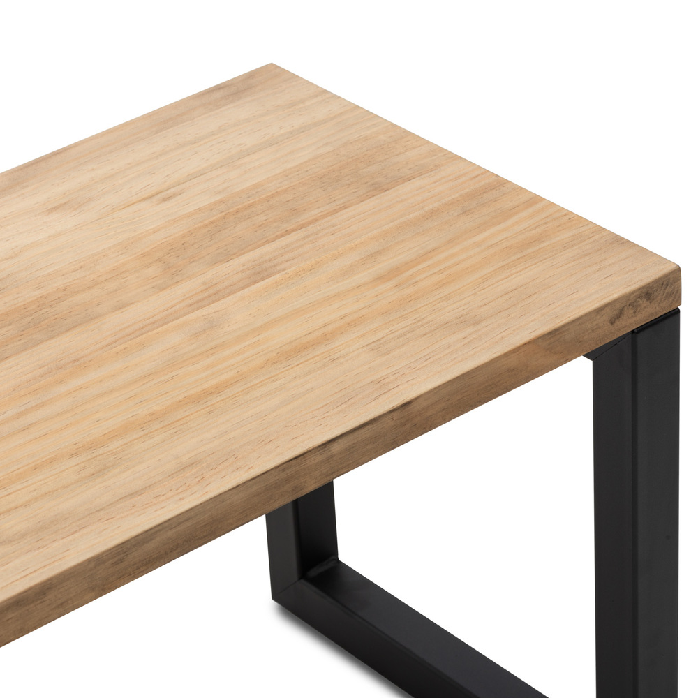 Banco iCub Strong ECO Industrial Negro Efecto Vintage Box Furniture  