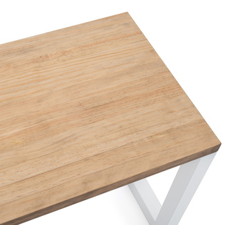 Banco iCub Strong ECO Industrial Blanco Efecto Vintage Box Furniture  