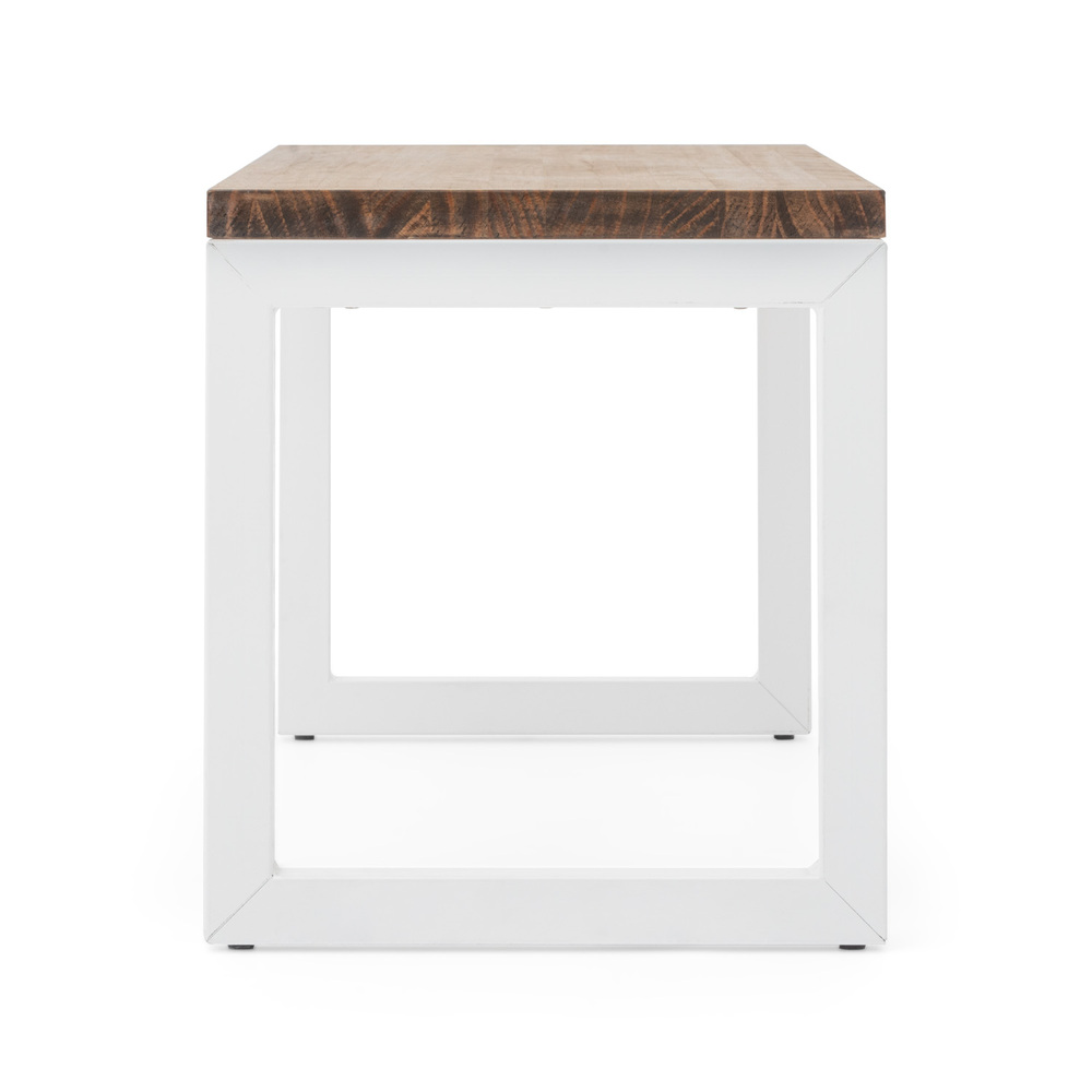 Banco iCub Strong ECO Industrial Blanco Efecto Vintage Box Furniture  