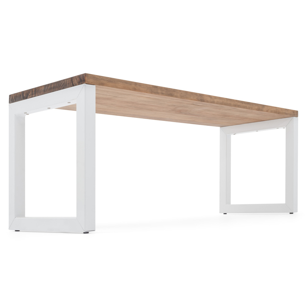 Banco iCub Strong ECO Industrial Blanco Efecto Vintage Box Furniture  