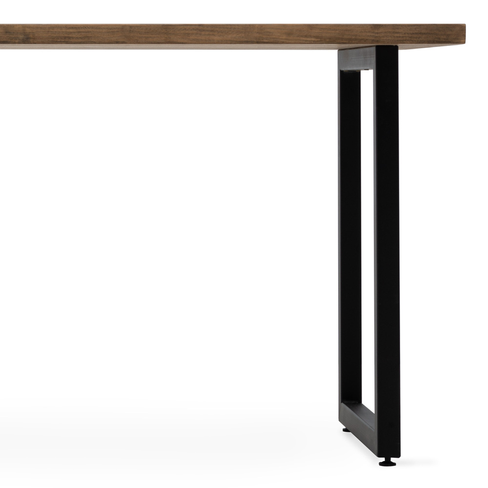 Mesa Comedor iCub Strong ECO Box Furniture Negro Efecto Vintage 