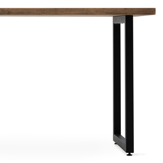 Mesa Comedor iCub Strong ECO Box Furniture Negro Efecto Vintage 