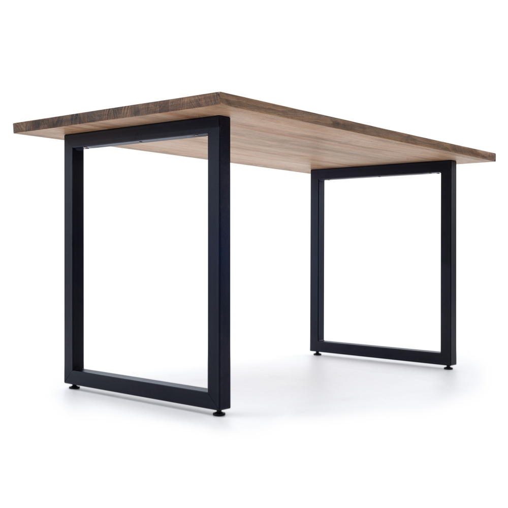 Mesa Comedor iCub Strong ECO Box Furniture Negro Efecto Vintage 