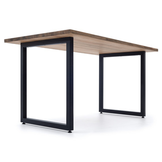 Mesa Comedor iCub Strong ECO Box Furniture Negro Efecto Vintage 