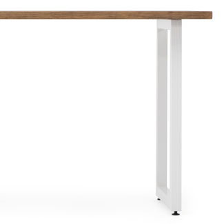 Mesa Comedor iCub Strong ECO Box Furniture Blanco Efecto Vintage 