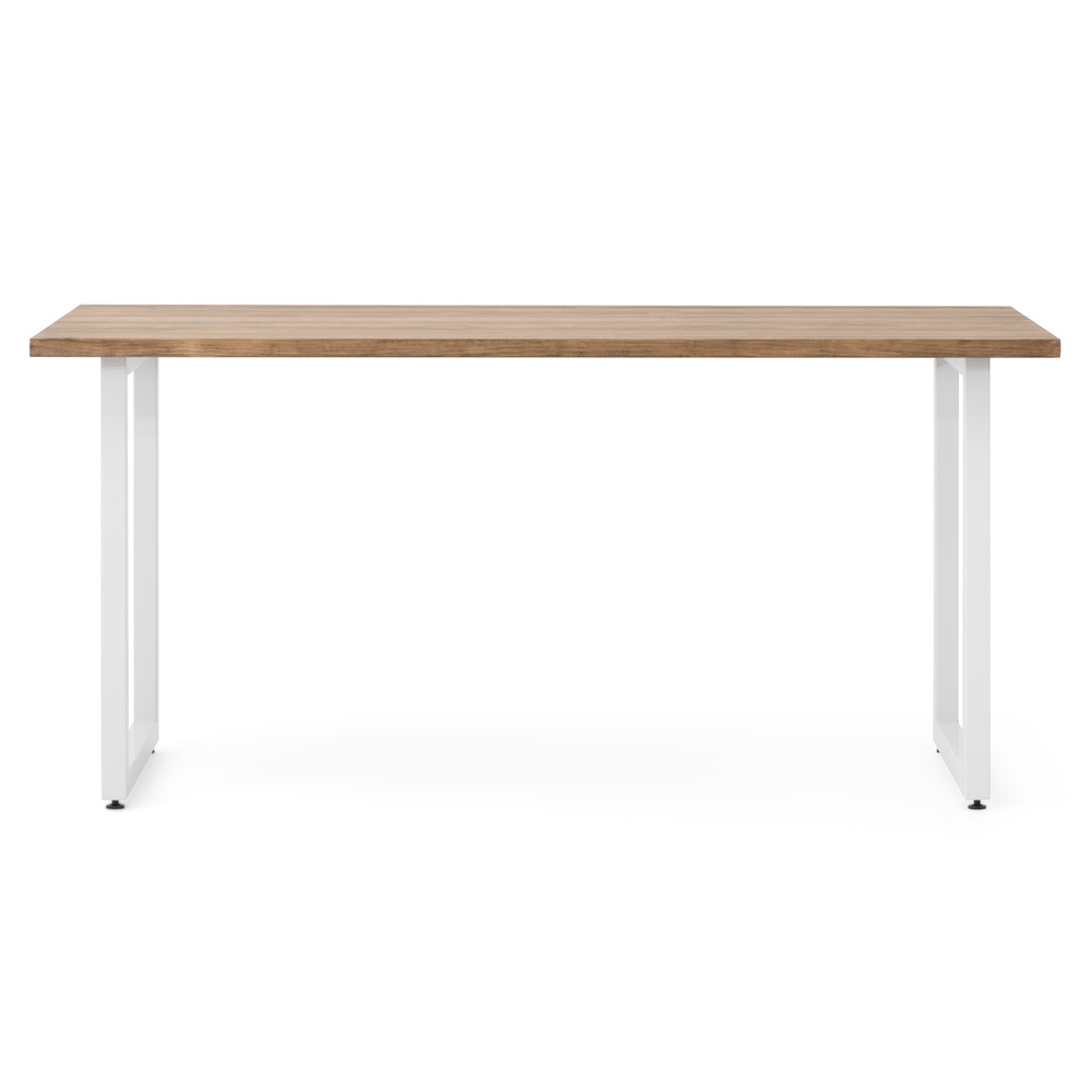 Mesa Comedor iCub Strong ECO Box Furniture Blanco Efecto Vintage 