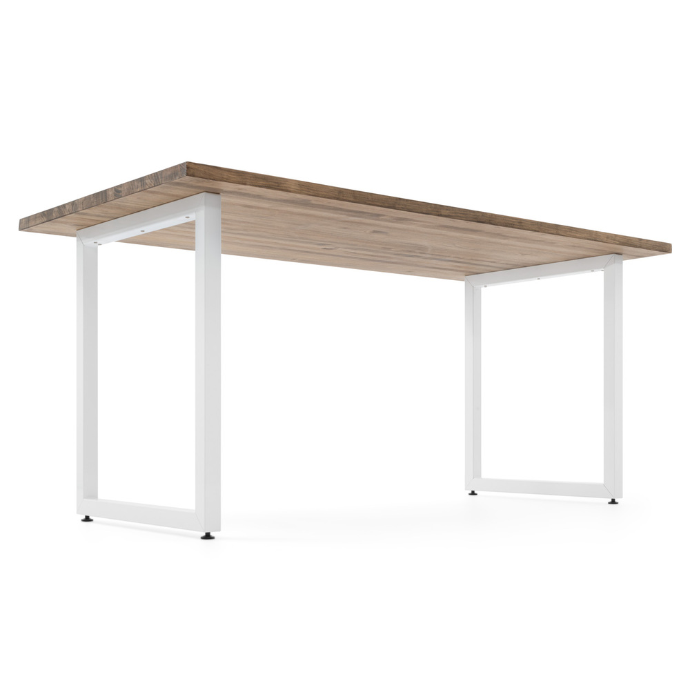 Mesa Comedor iCub Strong ECO Box Furniture Blanco Efecto Vintage 