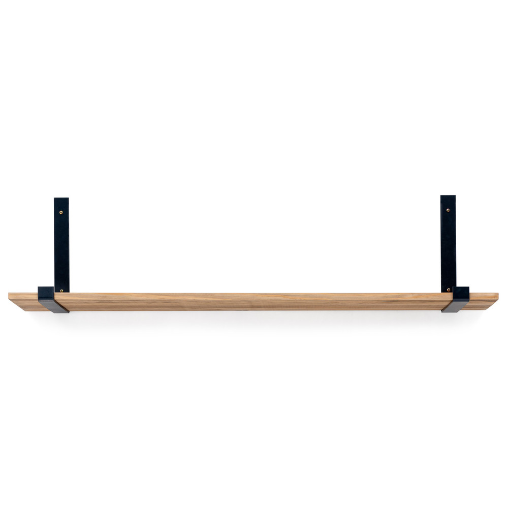 Estante Bristol Industrial Negro Efecto Vintage 30 x 18 mm Grosor  