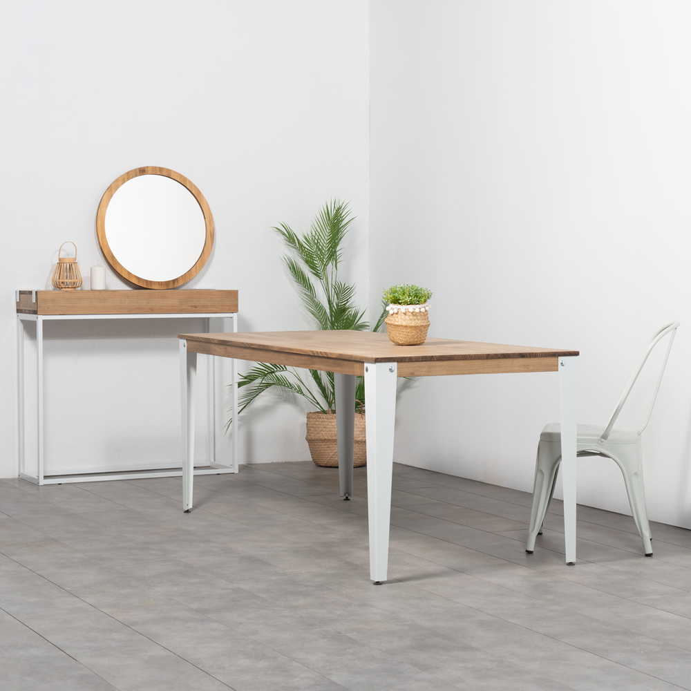 Mesa Lunds Ecológica Vintage Industrial  